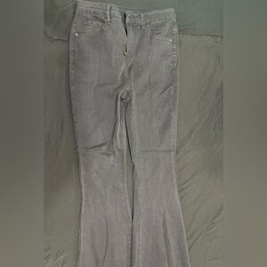 Never Been Worn Charcoal Flared Jeans